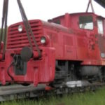 Diesellok JW DH 200 B26T bei der Abholung