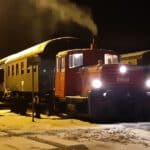 Winterstimmung beim Heizhaus