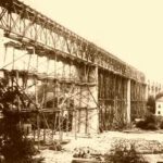 Bau des Viadukts