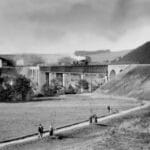 Hist. Fahrzeuge am Viadukt
