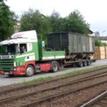 Abholung eines G10 Güterwagens