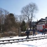 Arbeiten am Heizhausgelände