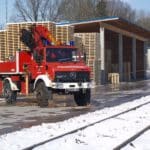 Arbeiten am Heizhausgelände