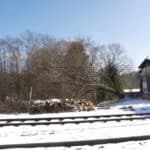 Arbeiten am Heizhausgelände